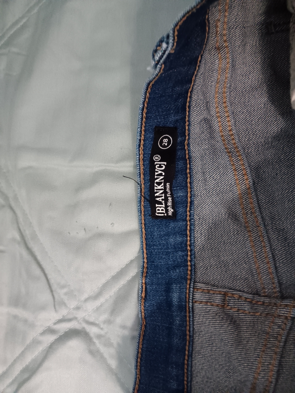 Blank NYC Women's Blue Denim Jean Shorts